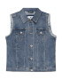 Abercrombie & Fitch Vesta modrá denim - Pepit.sk