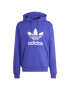 ADIDAS ORIGINALS Mikina 'Adicolor Classics Trefoil' tmavofialová / biela - Pepit.sk