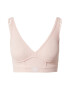 ADIDAS ORIGINALS Podprsenka 'LONGLINE BRALETTE - Originals Rib 2-2' pastelovo ružová / biela - Pepit.sk