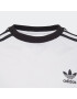 ADIDAS ORIGINALS Tričko 'Adicolor 3-Stripes' čierna / biela - Pepit.sk