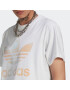 ADIDAS ORIGINALS Tričko 'Trefoil' mätová / svetlooranžová / biela - Pepit.sk