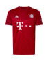 ADIDAS PERFORMANCE Funkčné tričko 'Bayern München' tyrkysová / karmínovo červená / biela - Pepit.sk