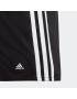 ADIDAS PERFORMANCE Športové plavky '3-Stripes ' čierna / biela - Pepit.sk