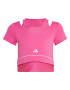 ADIDAS SPORTSWEAR Funkčné tričko 'Aeroready' sivá / fuksia / biela - Pepit.sk