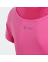 ADIDAS SPORTSWEAR Funkčné tričko 'Aeroready' sivá / fuksia / biela - Pepit.sk