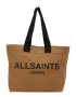 AllSaints Shopper 'ALI' kapučíno / čierna - Pepit.sk