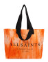 AllSaints Shopper oranžová / čierna - Pepit.sk