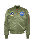 ALPHA INDUSTRIES Prechodná bunda 'MA-1 VF NASA' olivová - Pepit.sk