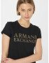 ARMANI EXCHANGE Tričko čierna - Pepit.sk