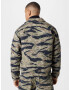 BDG Urban Outfitters Prechodná bunda 'TIGER CAMO' béžová / námornícka modrá / olivová / jablková - Pepit.sk