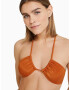 Bershka Bikinový top oranžová - Pepit.sk