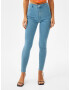 Bershka Jeggings modrá denim - Pepit.sk