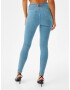 Bershka Jeggings modrá denim - Pepit.sk