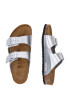 BIRKENSTOCK Otvorená obuv 'Arizona' strieborná - Pepit.sk