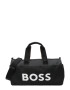 BOSS Black Víkendová taška 'Holdall' čierna / biela - Pepit.sk