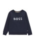 BOSS Kidswear Mikina námornícka modrá / biela - Pepit.sk