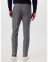 BURTON MENSWEAR LONDON Nohavice s pukmi 'GREY MICRO TEXTURE SLIM' sivá - Pepit.sk