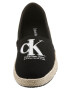 Calvin Klein Jeans Espadrilky čierna / biela - Pepit.sk