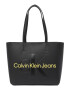 Calvin Klein Jeans Shopper svetložltá / čierna - Pepit.sk