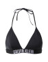 Calvin Klein Swimwear Bikinový top čierna / biela - Pepit.sk