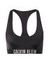 Calvin Klein Swimwear Bikinový top čierna / biela - Pepit.sk