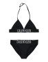 Calvin Klein Swimwear Bikiny svetlosivá / čierna - Pepit.sk