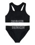 Calvin Klein Swimwear Bikiny čierna / biela - Pepit.sk