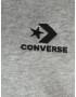 CONVERSE Mikina sivá melírovaná / čierna - Pepit.sk