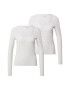 Cotton On Tričko 'EVERYDAY SCOOPED LONG SLEEVE TOP - 2 PACK' sivá melírovaná - Pepit.sk