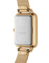 Daniel Wellington Analógové hodinky 'Quadro Pressed Evergold G White' zlatá / biela - Pepit.sk