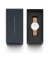 Daniel Wellington Analógové hodinky 'Petite Melrose RG White' ružové zlato - Pepit.sk