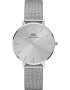 Daniel Wellington Analógové hodinky 'Petite Unitone S Silver' strieborná - Pepit.sk