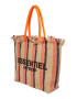 Essentiel Antwerp Shopper 'Berova' svetlobéžová / oranžová / svetloružová / čierna - Pepit.sk