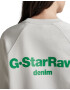 G-Star RAW Mikina svetlosivá / zelená - Pepit.sk