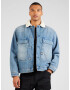 G-Star RAW Prechodná bunda modrá denim / biela - Pepit.sk