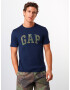 GAP Tričko 'V-SS CAMO ARCH LOGO TEE' námornícka modrá - Pepit.sk