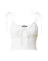 Gina Tricot Top 'Moa' biela - Pepit.sk