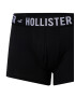 HOLLISTER Boxerky čierna / biela - Pepit.sk