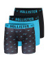 HOLLISTER Boxerky námornícka modrá / vodová - Pepit.sk