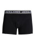 JACK & JONES Boxerky 'ADRIAN' dymovo šedá / nefritová / tmavozelená / čierna - Pepit.sk