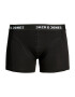 JACK & JONES Boxerky 'Anthony' čierna / biela - Pepit.sk