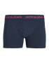 JACK & JONES Boxerky 'ARTIN' námornícka modrá / grenadínová / čierna / biela - Pepit.sk