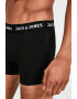 JACK & JONES Boxerky čierna / biela - Pepit.sk