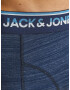 JACK & JONES Boxerky 'CURTIS' námornícka modrá / modrosivá / sivá / biela - Pepit.sk