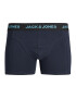 JACK & JONES Boxerky 'Damian' námornícka modrá / vodová / fialová / oranžová - Pepit.sk