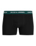 JACK & JONES Boxerky 'DASH' tmavozelená / červená / vínovo červená / čierna - Pepit.sk