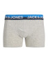 JACK & JONES Boxerky 'DAVIE' námornícka modrá / kráľovská modrá / svetlomodrá / tmavosivá - Pepit.sk