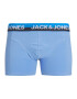 JACK & JONES Boxerky 'DAVIE' námornícka modrá / kráľovská modrá / svetlomodrá / tmavosivá - Pepit.sk