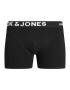 JACK & JONES Boxerky 'Fox' čierna / biela - Pepit.sk