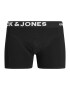 JACK & JONES Boxerky 'Fox' čierna / biela - Pepit.sk